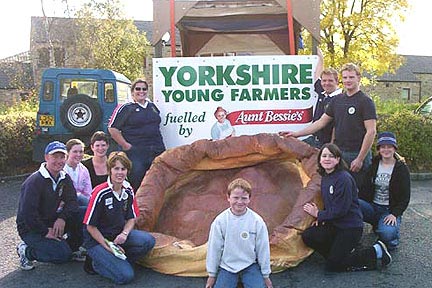 Giant Yorkshire Pudding at Skipton